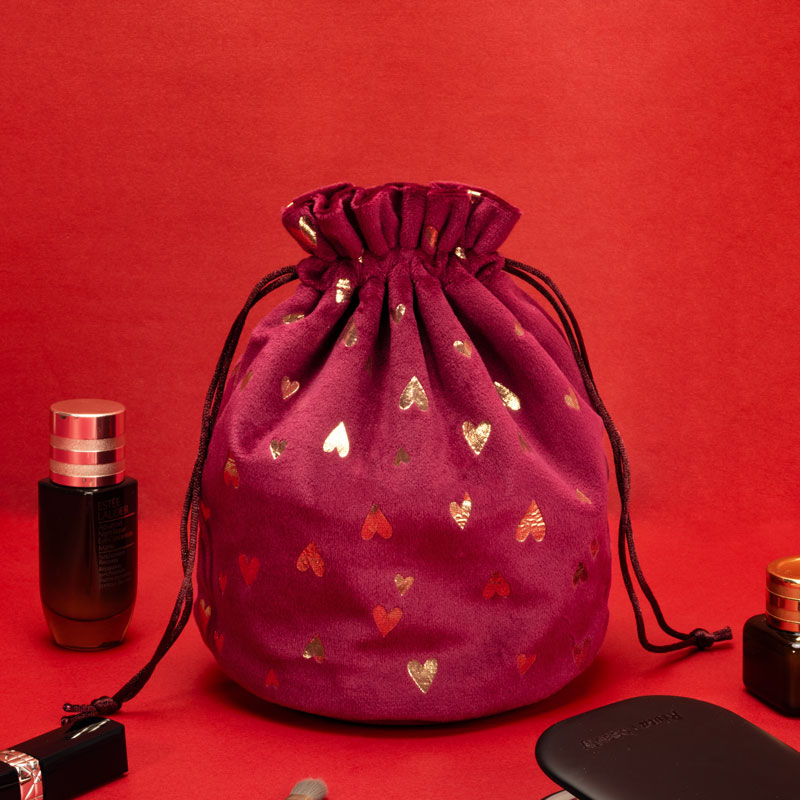 Essential Drawstring Bag RPET Velvet - CBR277