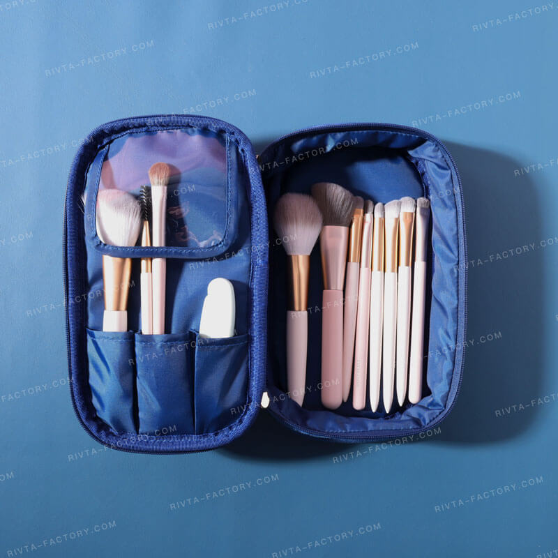 Essential Makeup Case Recycled Velvet - CBR227