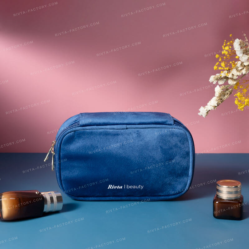 Essential Makeup Case Recycled Velvet - CBR227