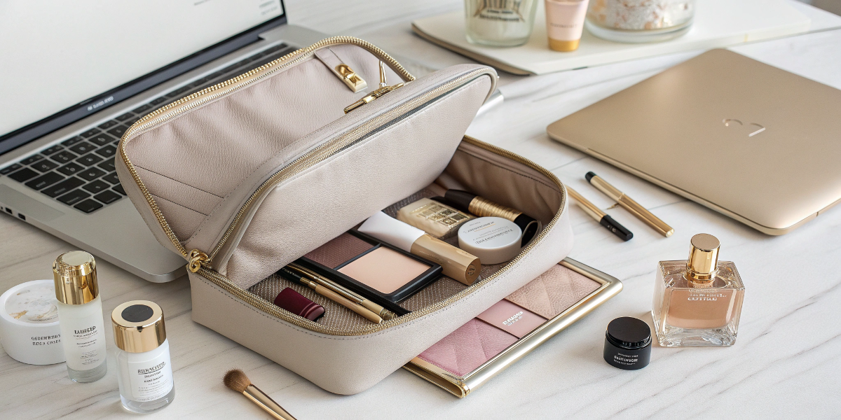 Toiletry Bag for a Modern Professional Woman